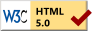 Valid HTML5!