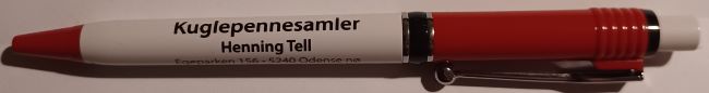 Kuglepennesamler Henning Tell